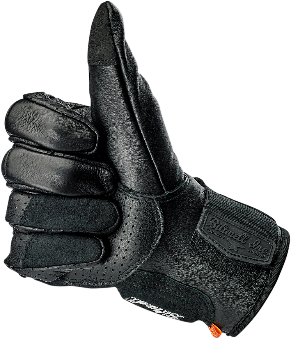 BILTWELL Borrego Gloves - Black - XS 1506-0101-301