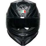 AGV K7 Helmet - Damascus - Black/Silver - XL 0101-17975