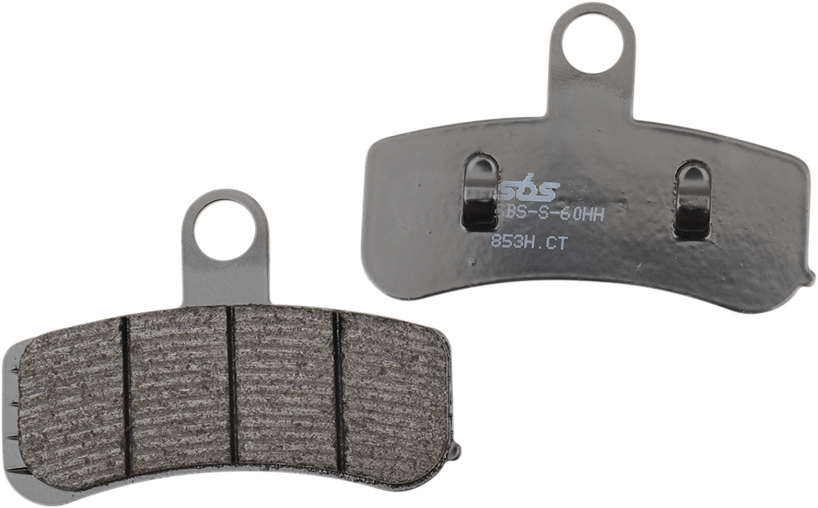 SBS Carbon Tech Brake Pads - Harley-Davidson 853H.CT