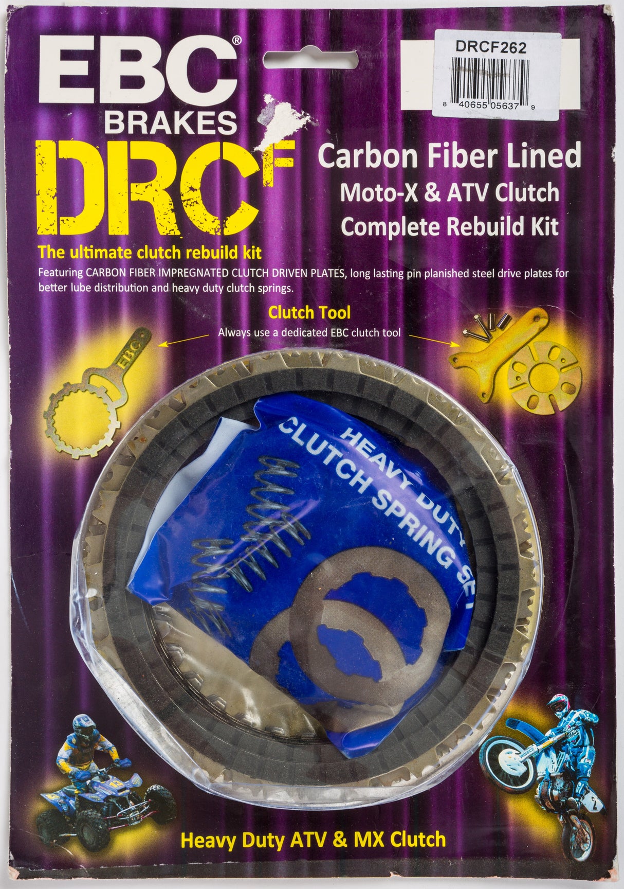EBC Carbon Fiber Clutch Complete Set Drcf262 DRCF262
