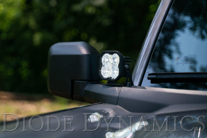 Diode Dynamics 2021 Ford Bronco Sport SS3 LED Ditch Light Kit - White Combo DD7184