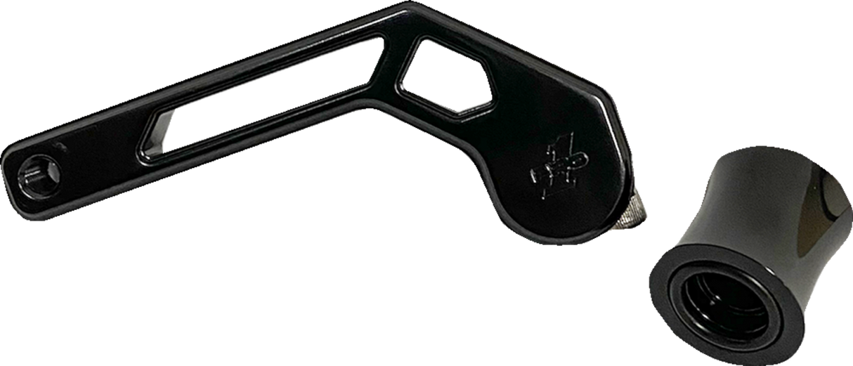 PRO-ONE PERF.MFG. T-Rex Shorty Shifter Arm - Black - '88-'22 FL 500775B