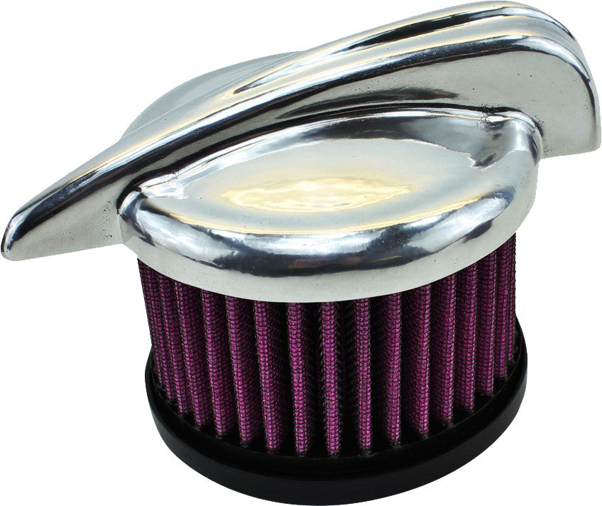 TC BROS Streamliner Air Cleaner S&s Super E & G Carbs (Polished) 109-0122