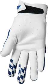 THOR Hallman Digit Gloves - White/Navy - Medium 3330-6772