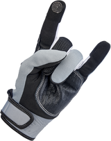 BILTWELL Baja Gloves - Gray - 2XL 1508-1101-306