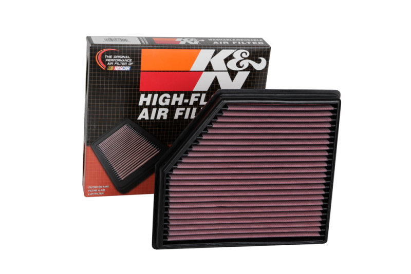K&N 20-24 Cadillac CT4/CT5 2.0L L4 Replacement Panel Air Filter 33-5102