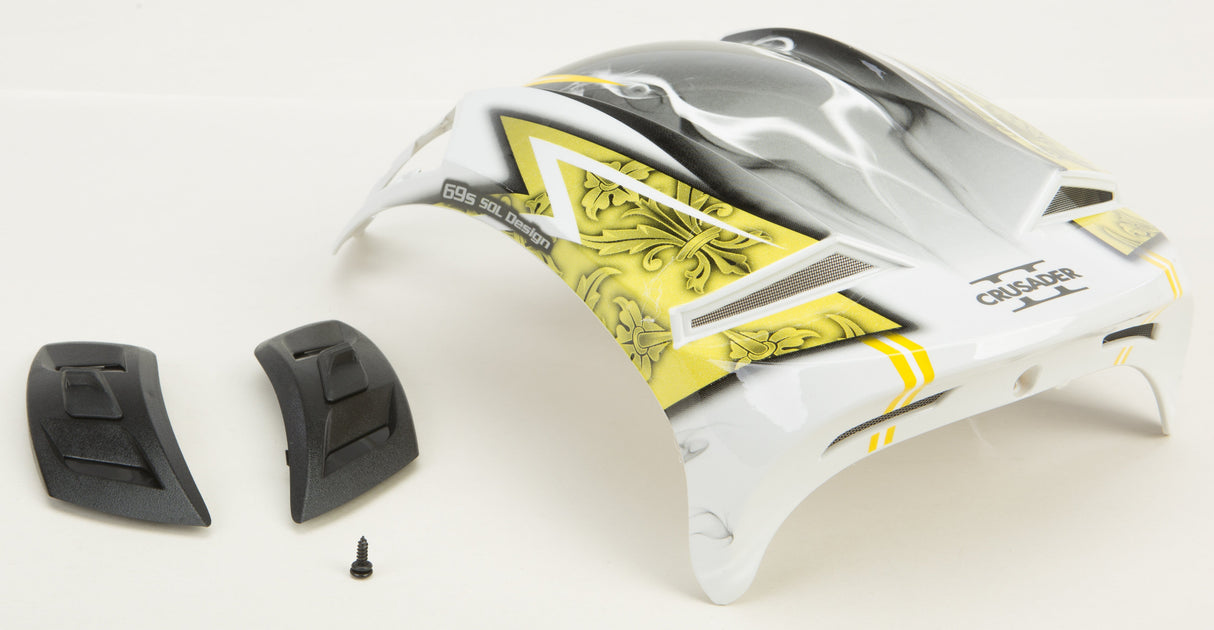 GMAX Gm-69/S Crusader Ii Top Vent White/Yellow G069010