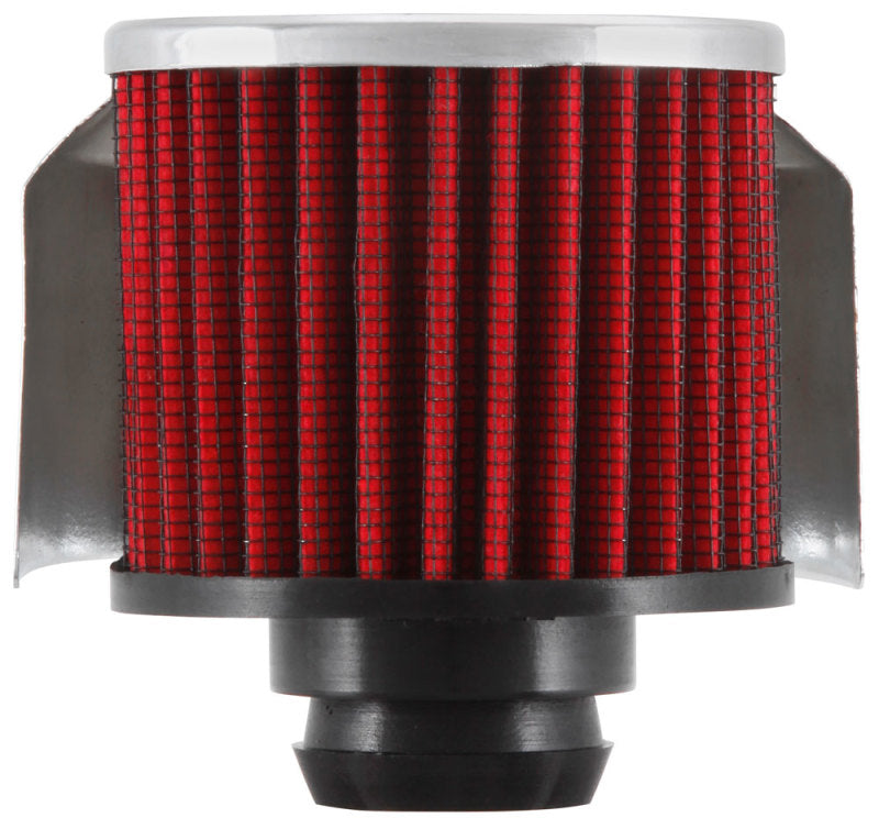 K&N 1in Flange L x 3in OD x 2.5in Height Clamp On Crankcase Vent Filter 62-1516