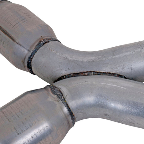 BBK 79-04 Mustang Coyote Swap Short Mid X Pipe w Catalytic Converters 3.0 For BBK Long Tube Headers 1786