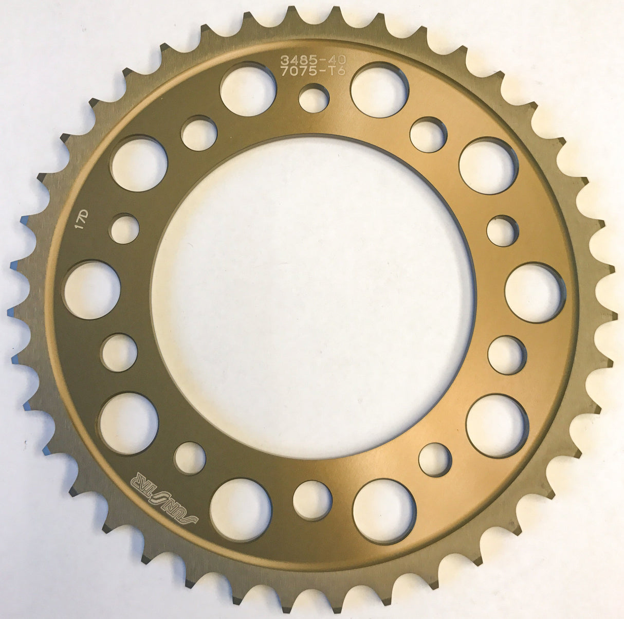 SUNSTAR Rear Sprocket Aluminum 40t-520 Yam 5-348540