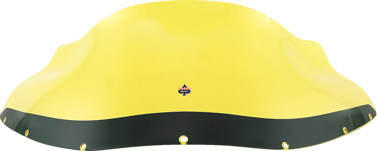 KLOCK WERKS Kolor Flare™ Windshield - 9" - Yellow Ice - FXRP KWW-02-0609