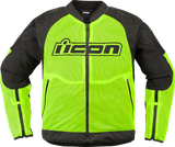 ICON Overlord3 Mesh™ Jacket - Hi-Viz Yellow - Medium 2820-6749