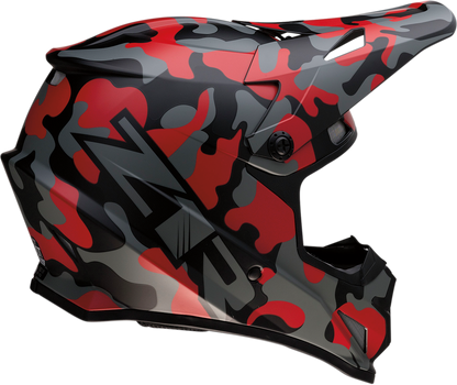 Z1R Rise Helmet - Camo - Red - XS 0110-6079