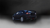Corsa 08-14 Mitsubishi Lancer Evolution X Sedan 2.0L Black Sport Dual Rear Cat-Back Exhaust 14858BLK