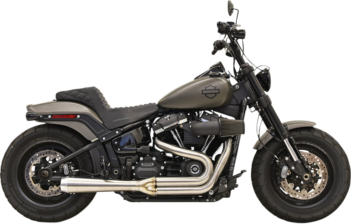 BASSANI XHAUST 2:1 Exhaust - Stainless Steel 1S92SS