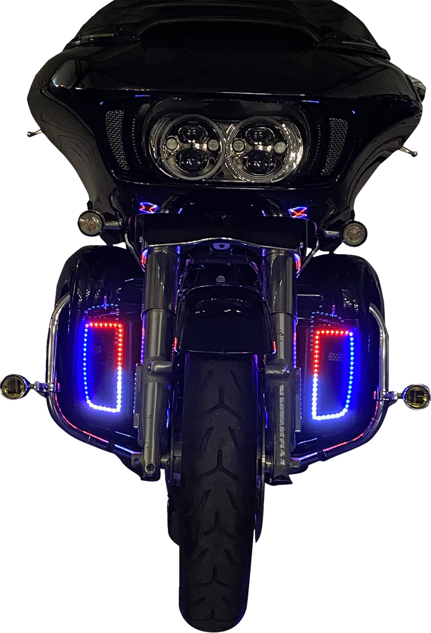 CUSTOM DYNAMICS LED Light Inserts - Lower Fairing PG-LF