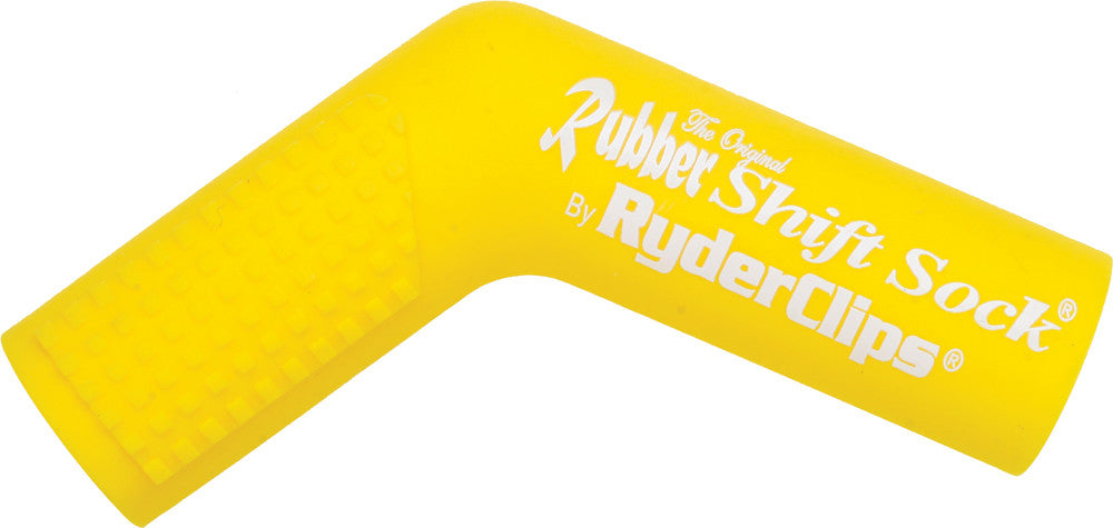 RYDER CLIPS Rubber Shift Sock (Yellow) RSS-YELLOW