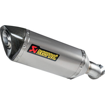 IN STOCK AKRAPOVIC Slip-On Line Muffler - Titanium - ECE - Kawasaki Z900 2025 S-K9SO11-HZT
