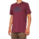 100% Icon T-Shirt - Maroon - 2XL 20000-00034