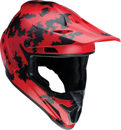 Z1R Rise Helmet - Digi Camo - Red - Small 0110-7281