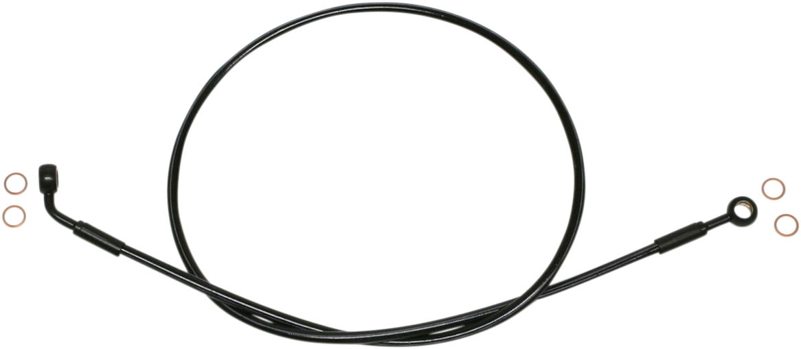 MAGNUM Brake Line - EZ Align - Stainless Steel - Black SBB0607-42