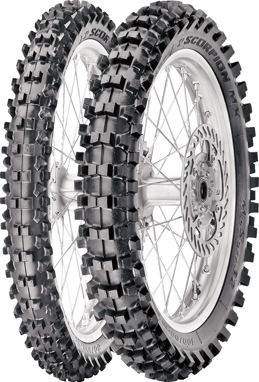 PIRELLI Tire - Scorpion MX32 Mid Soft - Front - 90/100-21 - 62M 4108200