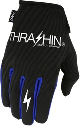 THRASHIN SUPPLY CO. Stealth Gloves - Black/Blue - 2XL SV1-04-12