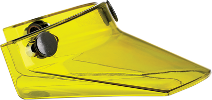 BILTWELL Moto 3-Snap Visor - Yellow 2002-103