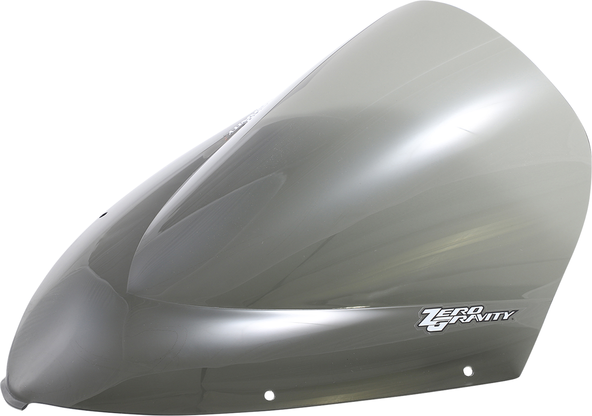 Zero Gravity Double Bubble Windscreen - Smoke - Ninja 650 16-203-02