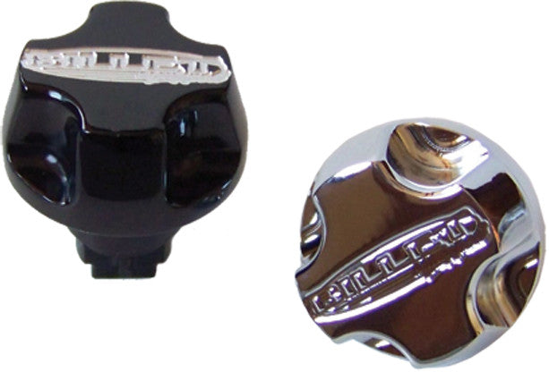 BILLET EQUIP Glove Box Knob Rhino Black 95-YRGBL-BL
