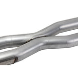BBK 15-20 Ford Mustang GT 5.0L Resonator Delete X-Pipe (For Use w/Shorties Or Stock Manifolds) 1818