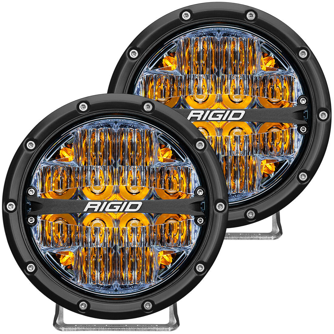 RIGID 360-Series 6" Drive Amber Back Light 36206