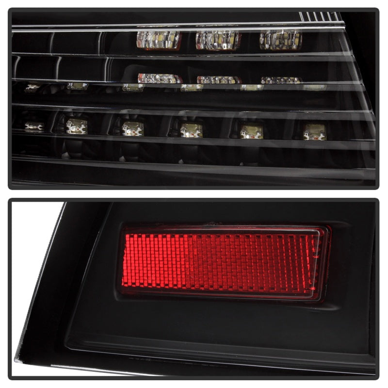 Spyder 08-09 Pontiac G8 Version 2 Light Bar LED Tail Lights - Black - ALT-YD-PG808V2-LB-BK 5086068