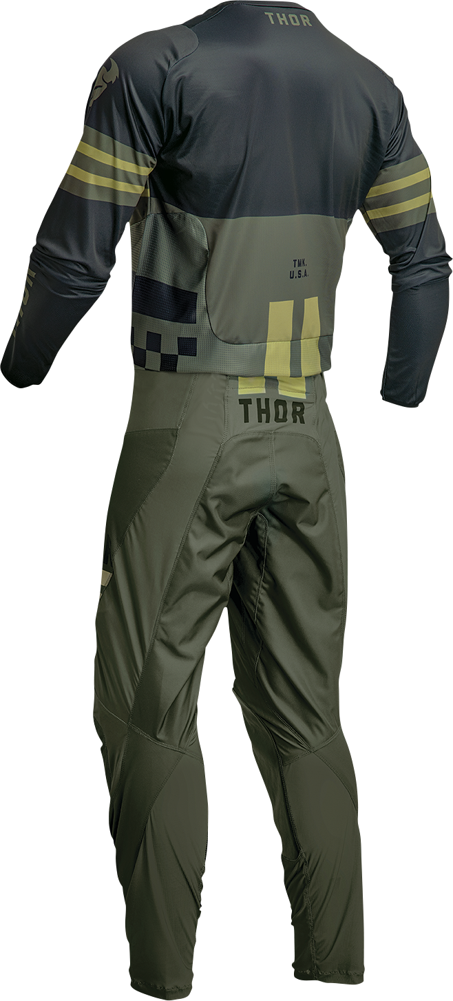 THOR Youth Pulse Combat Jersey - Army - XS 2912-2180