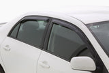 AVS 09-13 Toyota Corolla Ventvisor In-Channel Front & Rear Window Deflectors 4pc - Smoke 194073