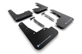 Rally Armor 2022 Hyundai Elantra N & N Line Black UR Mud Flap w/ Light Blue Logo MF79-UR-BLK-PBL