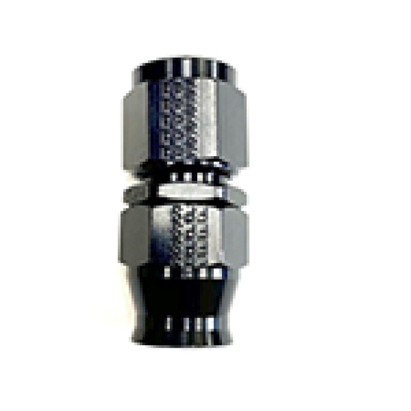 Fragola -4AN Real Street Straight Hose End Black For PTFE Hose 680104-BL