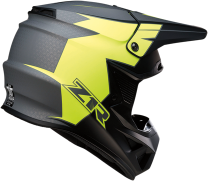 Z1R F.I. Helmet - MIPS - Hysteria - Hi-Vis Yellow/Gray - XS 0110-6439