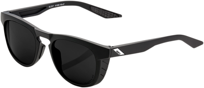 100% Slent Sunglasses - Black - Gray Polarized 61035-100-47