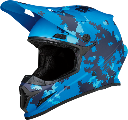 Z1R Rise Helmet - Digi Camo - Blue - Small 0110-7289