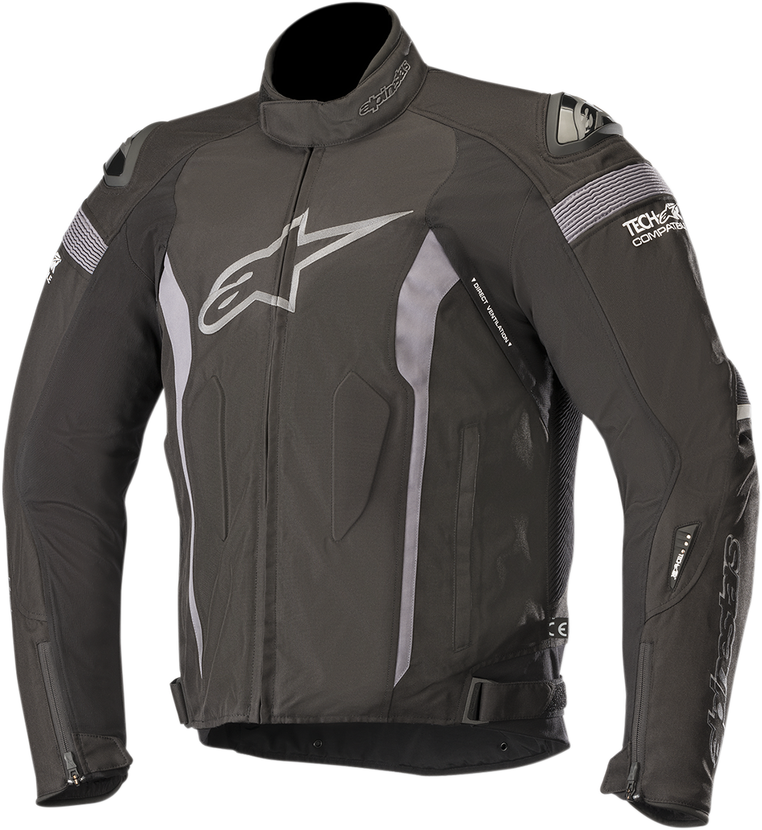 IN STOCK ALPINESTARS T-Missile Drystar® Jacket - Black/Black - 2XL 3200518-1100-2X