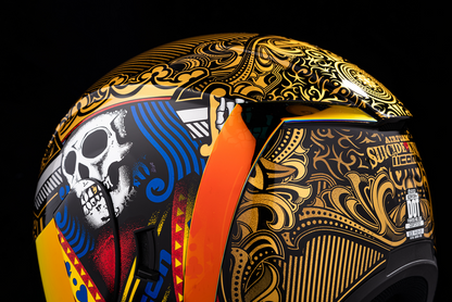 ICON Airform™ Helmet - Suicide King - Gold - XS 0101-14727