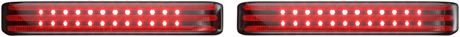 CUSTOM DYNAMICS Saddlebag LED Lights - Sequential - Black/Smoke PB-SBSEQ-SS6-BS