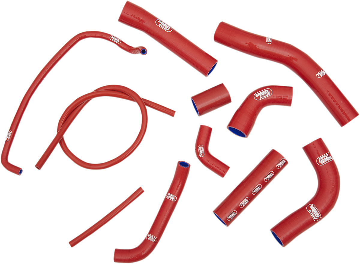 SAMCO SPORT Radiator Hose Kit - Red - Yamaha YAM17-RD