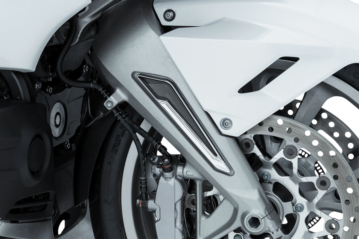 KURYAKYN LED Fork Inserts - Chrome 3252