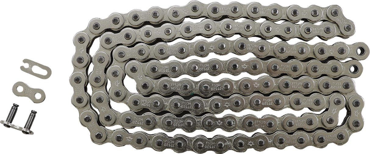 JT CHAINS 520 HDS - Ultimate Competition Chain - Nickel - 110 Links JTC520HDSNN110S