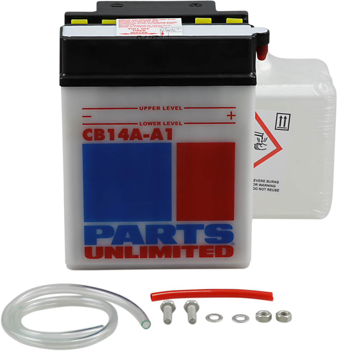 Parts Unlimited Battery - Yb14a-A1 Cb14a-A1-Fp