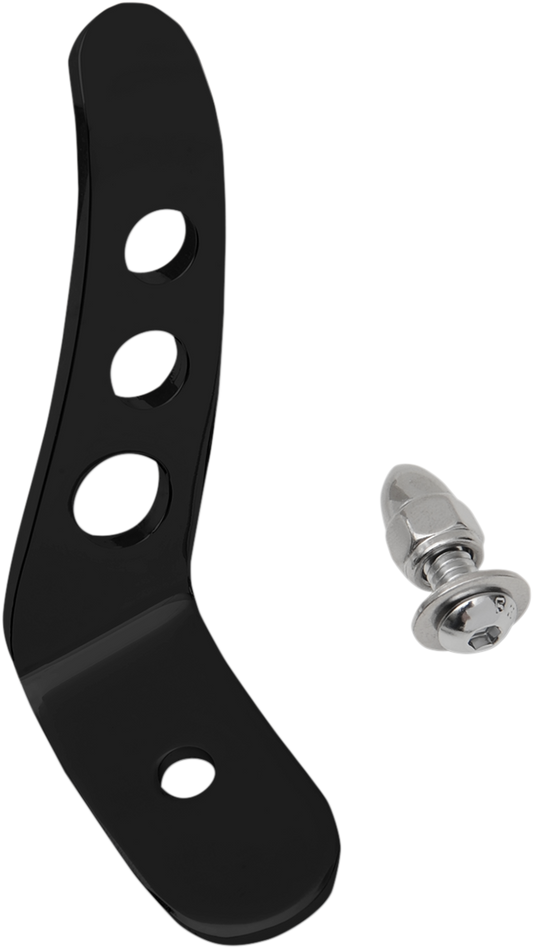 DRAG SPECIALTIES Kickstand Extension - Black - Touring C32-0477GB