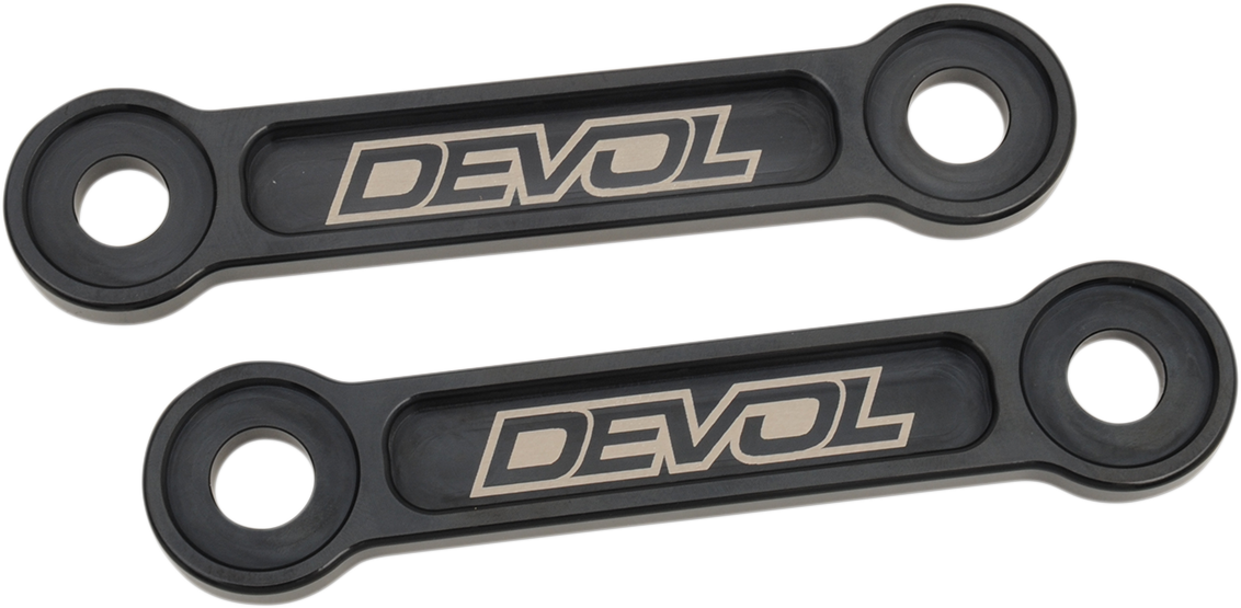 DEVOL Lowering Link - Lowers 1.25"/1.75" - Black 0115-4102