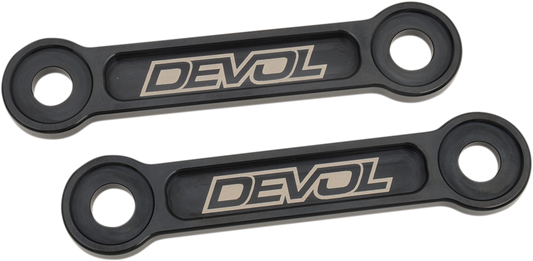 DEVOL Lowering Link - Lowers 1.25"/1.75" - Black 0115-4102